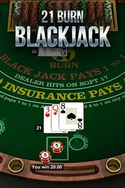 21 Burn Blackjack