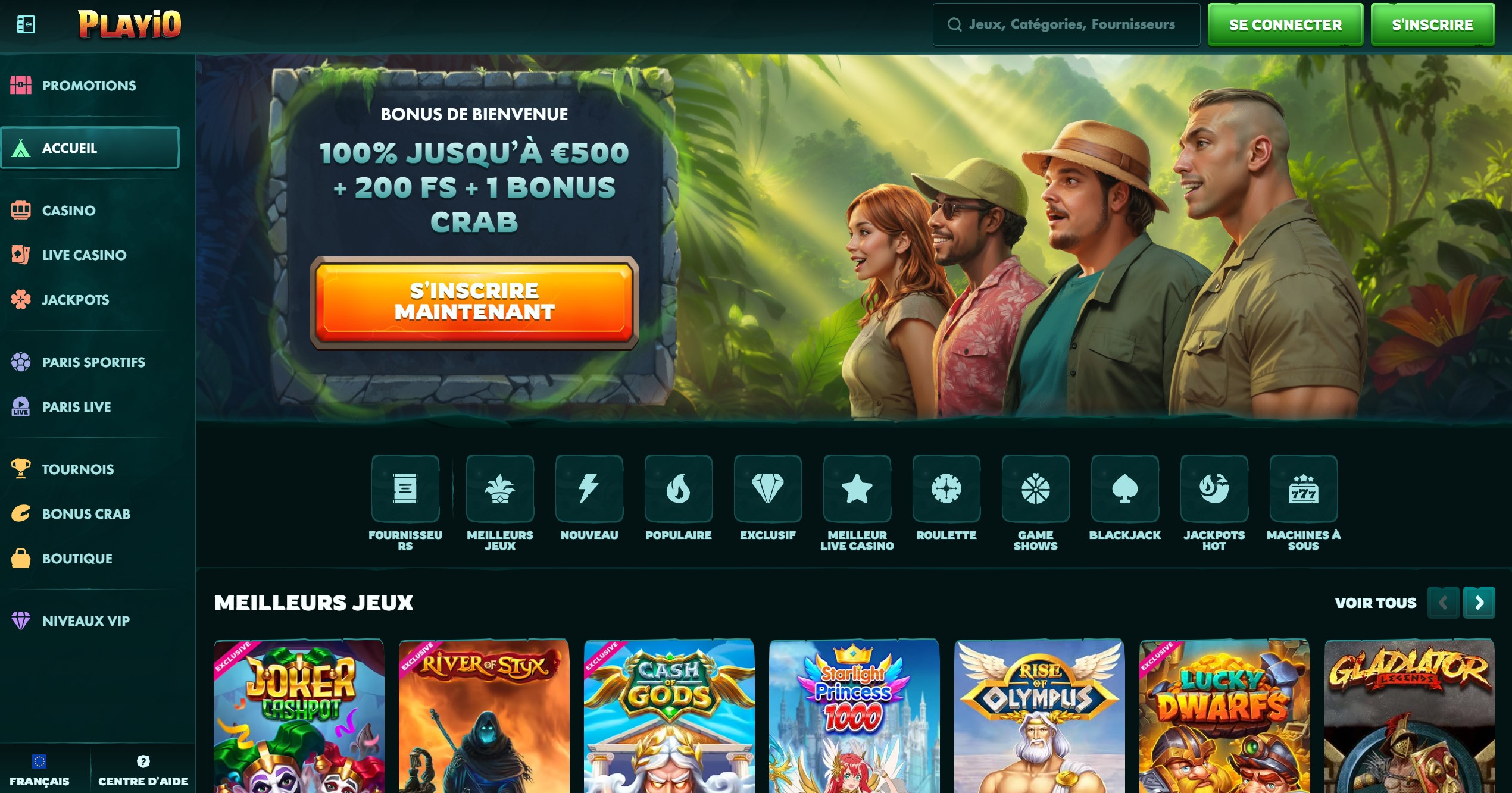 Playio casino