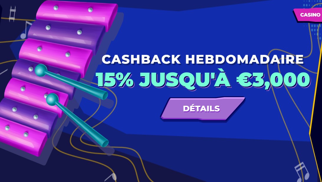 CASHBACK HEBDOMADAIRE